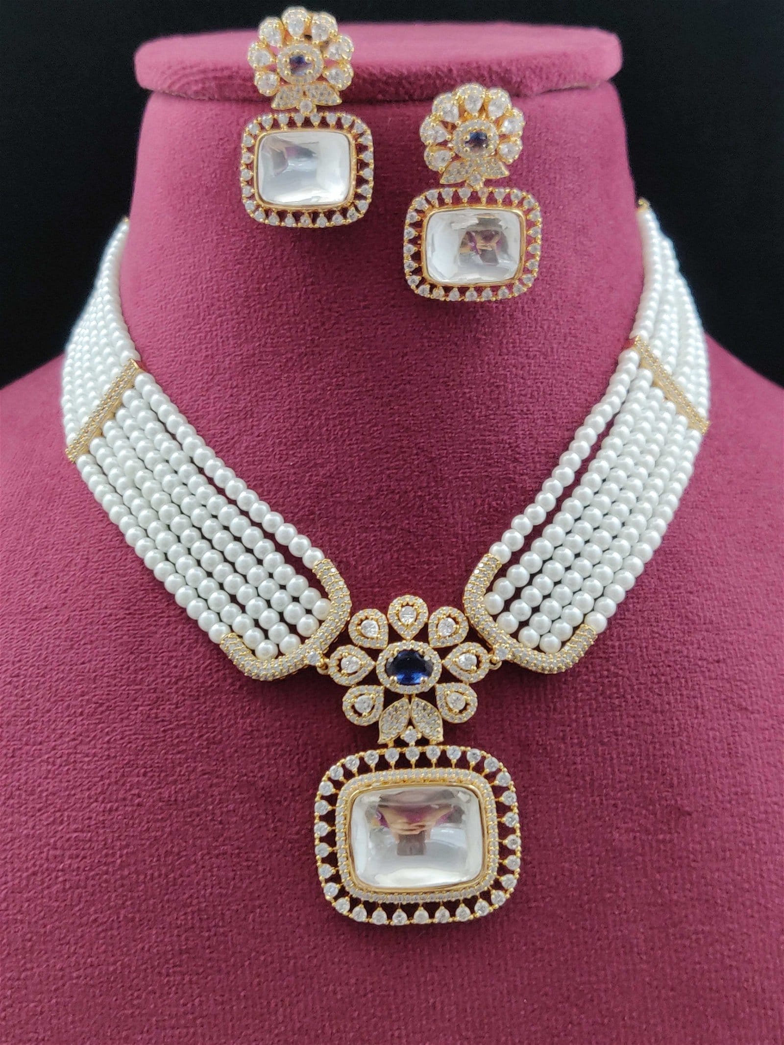 Image of Pearl Fusion AD Necklace Set
