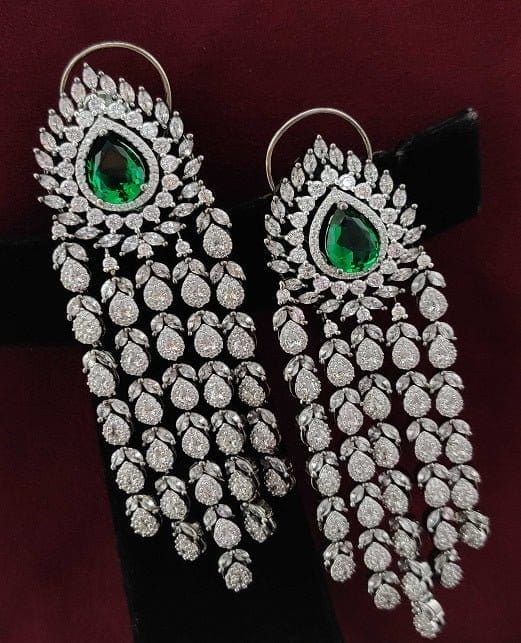 Image of Pear AD Drop Earrings