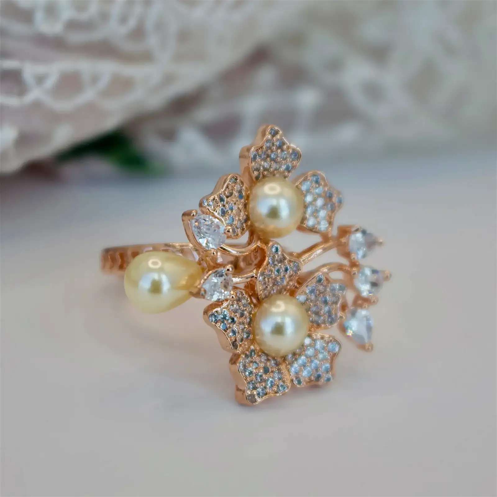 Image of Inara Floral Ring