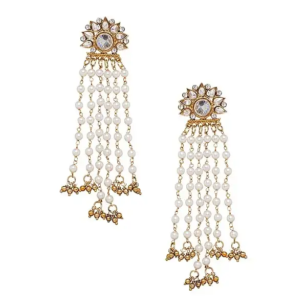 Image of Mishka Earrings in Pearl