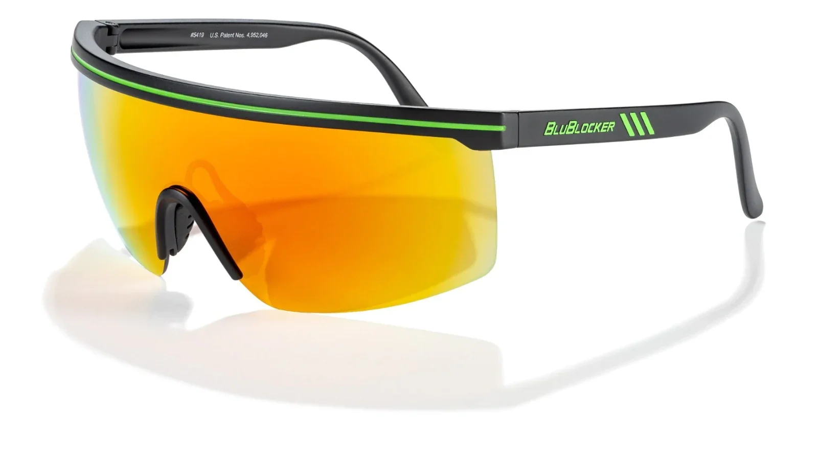 Bullet SunMask 1989 Re-Edition in Black / Neon Green