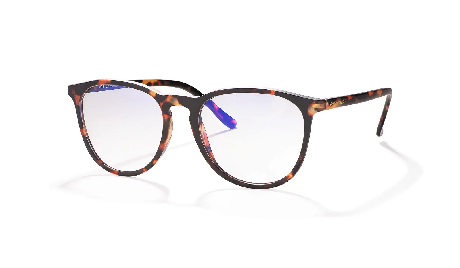 Hyde Park Tech Glasses in Demi-Tortoise