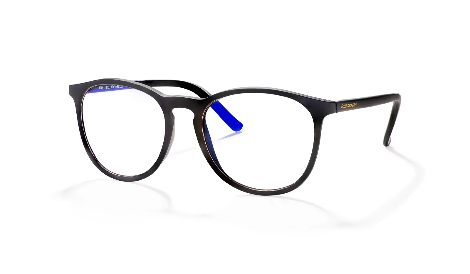 Hyde Park Tech Glasses in Black