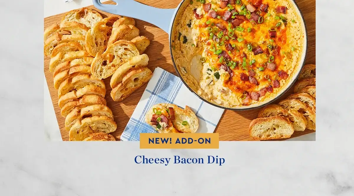 New! Add-On | Cheesy Bacon Dip