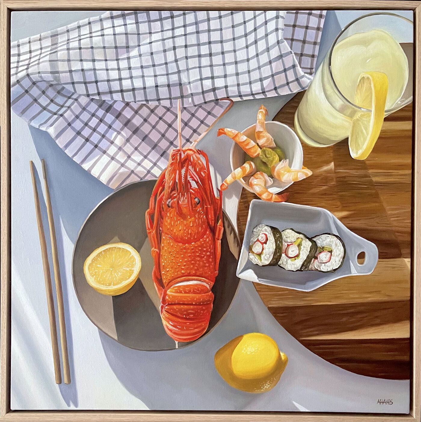 Alina HayesStill Life With Seafood