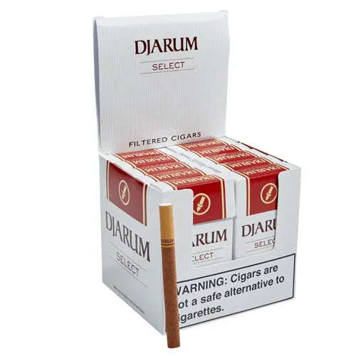 Djarum cigars are made only with premium tobacco, cloves, and the best Indonesian spices and provide hints of flavor blended with tobaccos to create top-quality products. Choose from Black Silver Ultra Smooth, Ruby Black Cherry, Sapphire Ultra Menthol, Select, Special, and Splash.