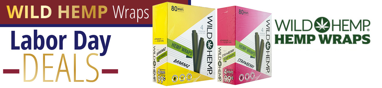 Labor Day Deals on Wild Hemp Wraps Products