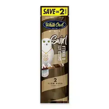 White Owl Swirl Chocolate Vanilla Cigarillos