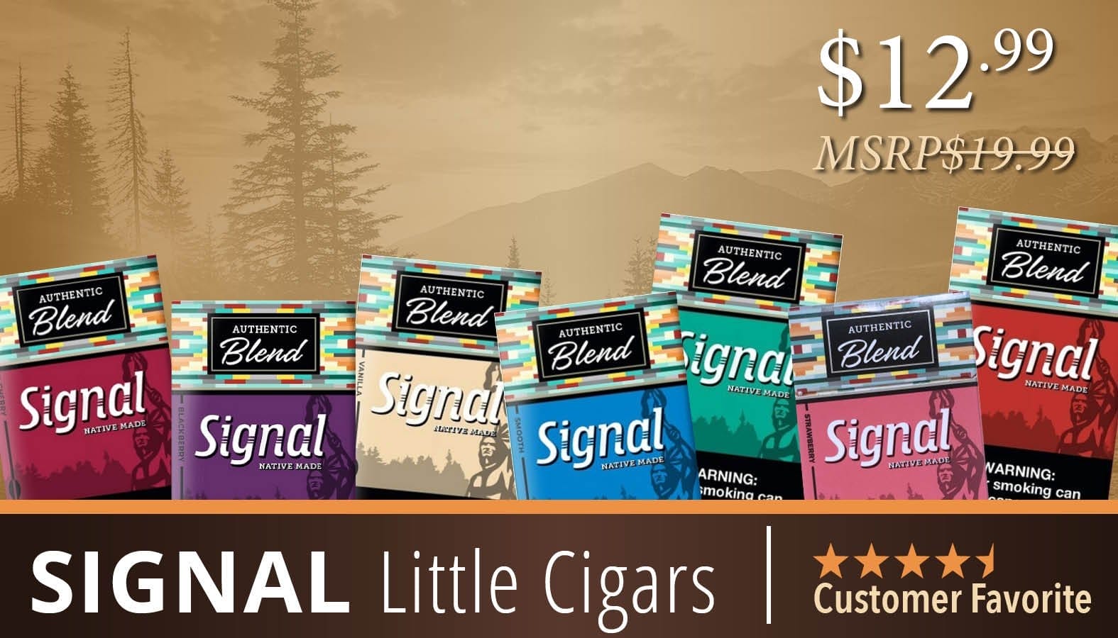 Signal Little Cigars 5 star customer favorite