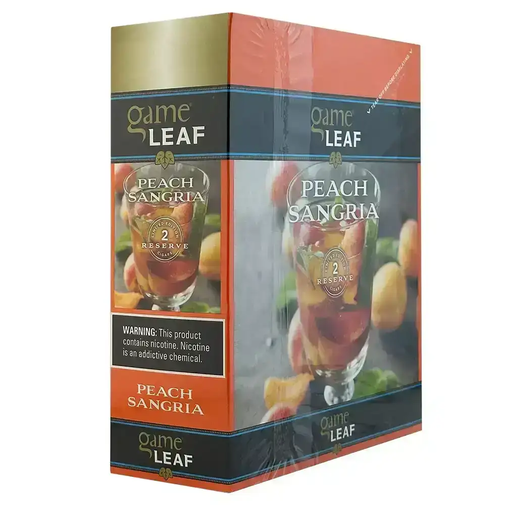 Game Leaf Peach Sangria Cigarillos