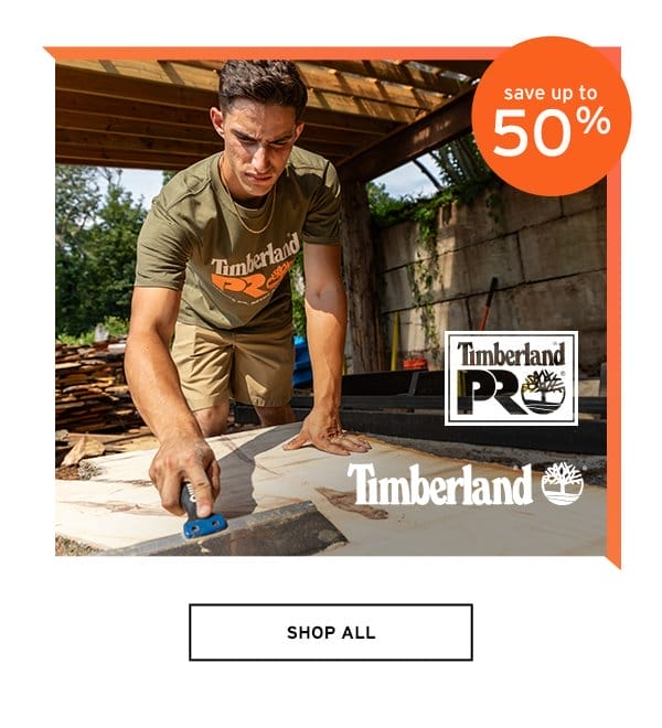 Timberland save up to 50% - Click to Shop All