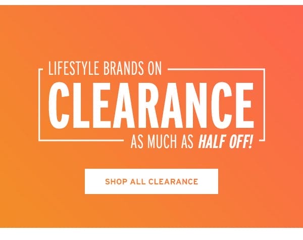 Clearance - Click to Shop All