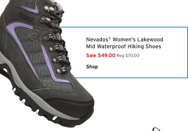 Nevados Women's Lakewood Mid Waterproof Hiking Shoes - Click to Shop