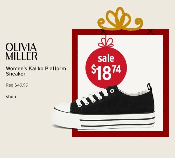 Olivia Miller Women's Kaliko Platorm Sneaker - Click to Shop