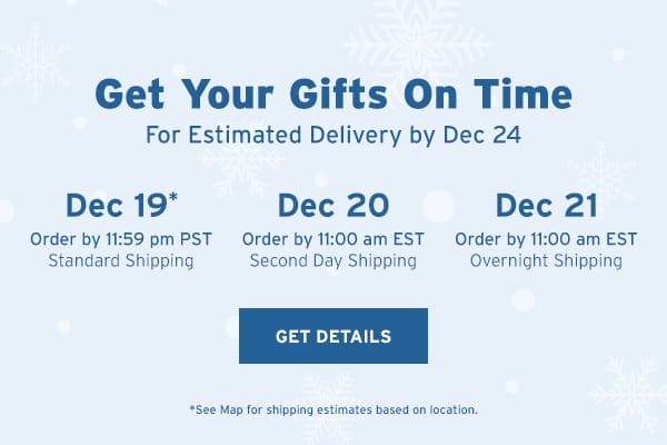 Get Your Gifts On Time - Click to Get Details 