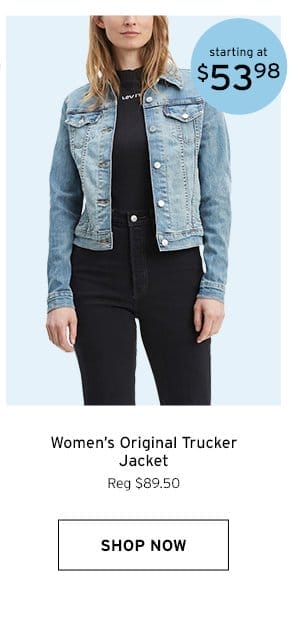 Women's Original Trucker Jacket - Click to Shop Now