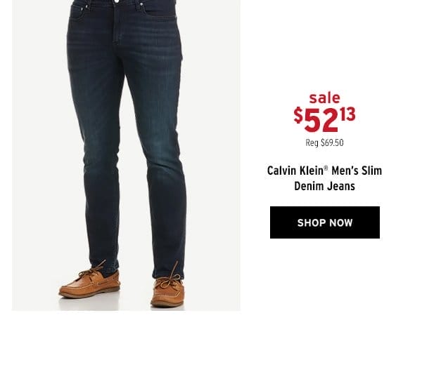 Calvin Klein Men's Slim Denim Jeans - Click to Shop