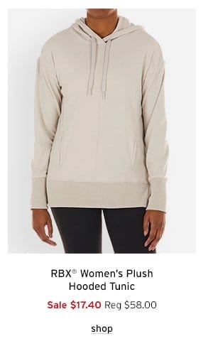 RBX Women's Plush Hooded Tunic - Click to Shop