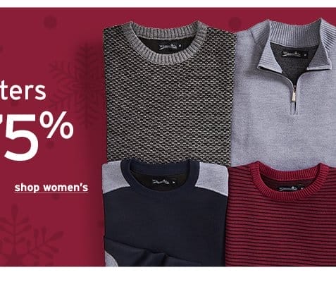 Sweaters Save up to 70% - Click to Shop Women's