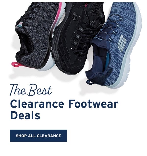 The Best Clearance Footwear Deals - Click to Shop All Clearance