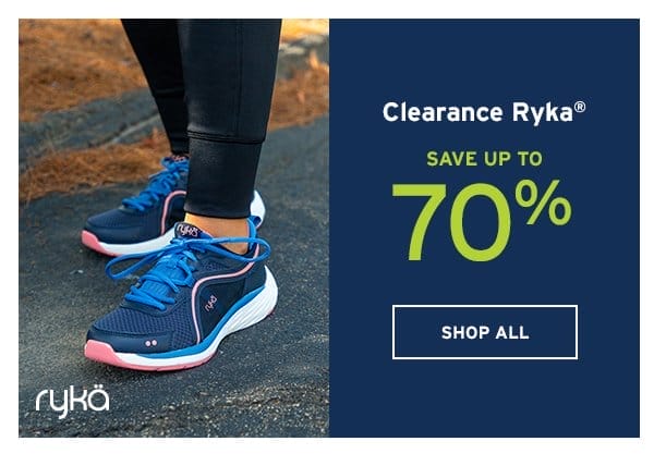 Clearance Ryka Save up to 70% - Click to Shop All