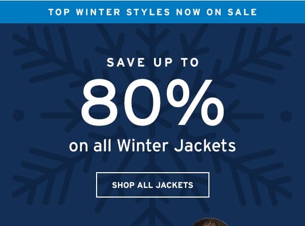 Save Up to 80% on ALL Winter Jackets - Click to Shop