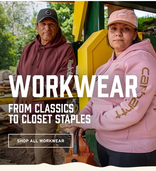 Workwear from Classics to Closet Staples - Click to Shop All Workwear