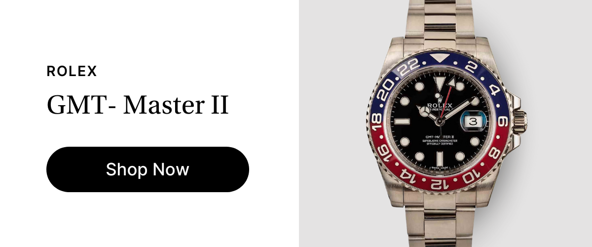 Rolex GMT- Master II Ref 116719 White Gold Oyster Pepsi