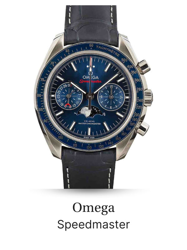 Omega Speedmaster Blue Dial