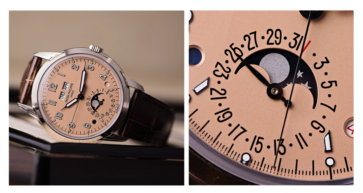 Take a closer look at the Patek Philippe Grand Complications Rose Gold Dial