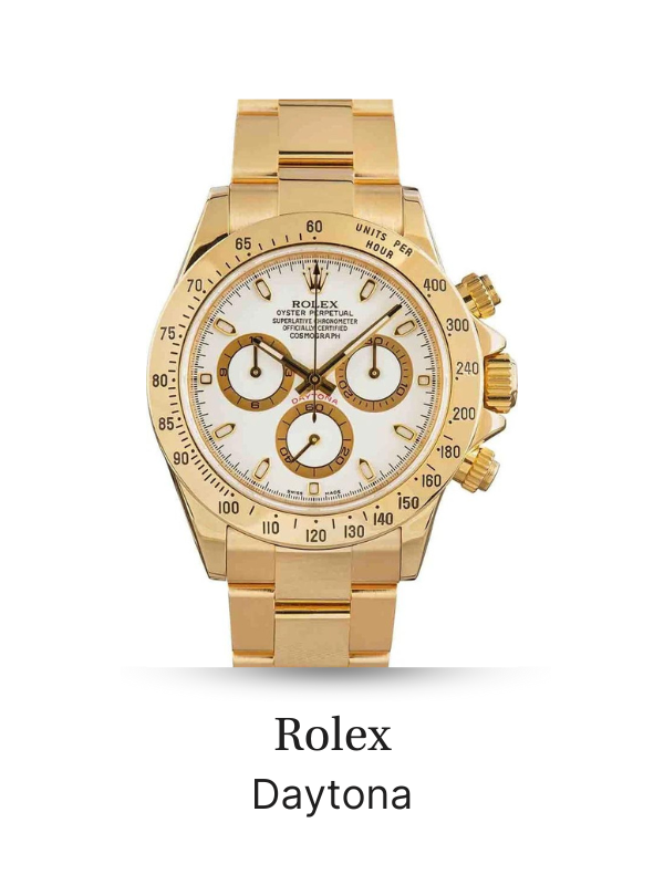 Rolex Daytona 116528 White Dial Yellow Gold Oyster