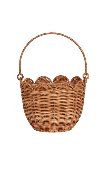 Rattan Tulip Carry Basket | Natural