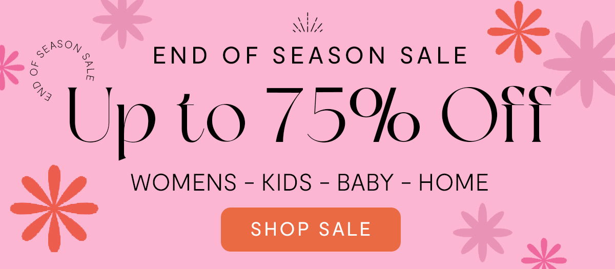 End of Season Sale