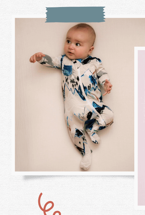 Rocky Mountains Footed Jammies by Milk Snob