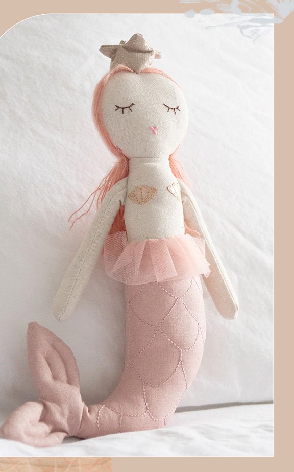 Melody The Mermaid Doll 12"