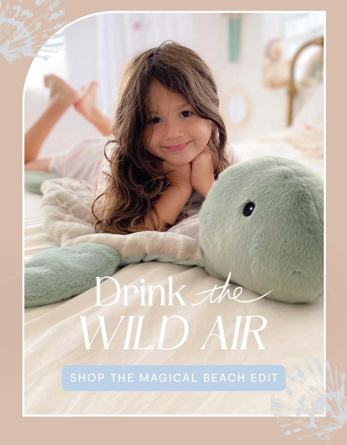 Drink the wild air. Shop the magical beach edit