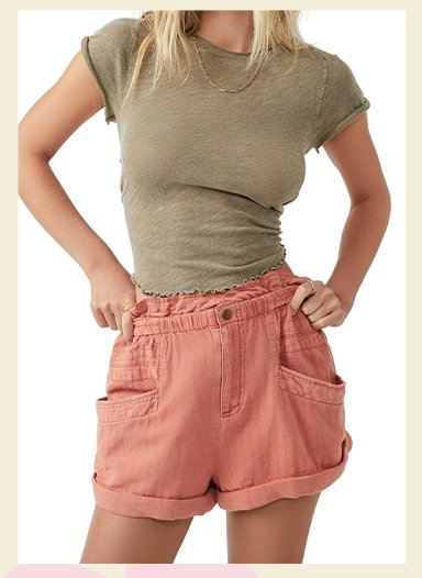 Topanga Cuff Shorts | Spiced Route