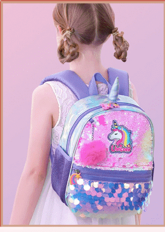 Unicorn Sequin Backpack