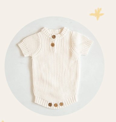 Knit T-Shirt Bodysuit