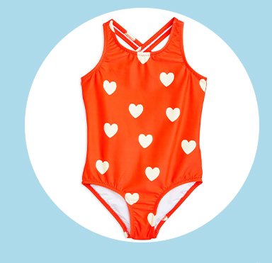 Hearts UV Swimsuits