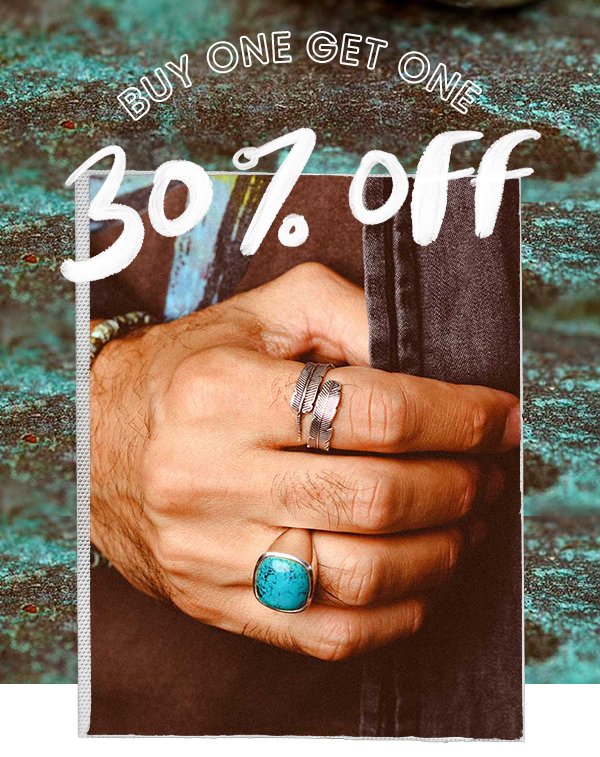 Buy one get one 30% off