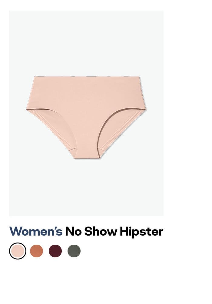 Women's No Show Hipster
