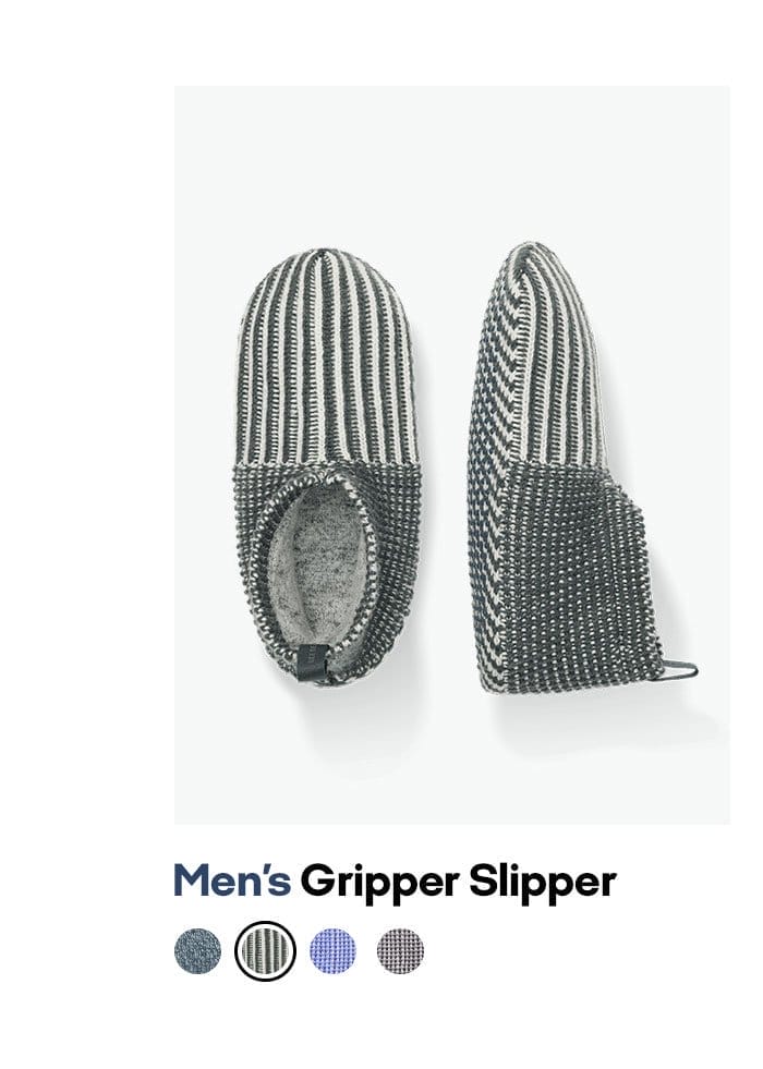 Men's Gripper Slipper - Double Cushion
