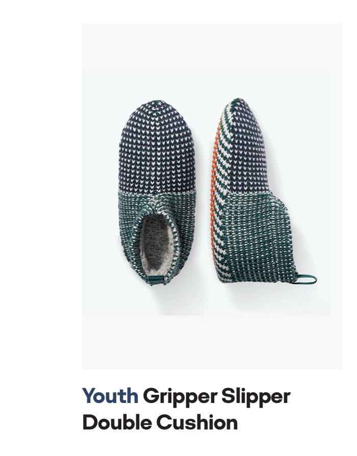 Youth Gripper Slipper Double Cushion