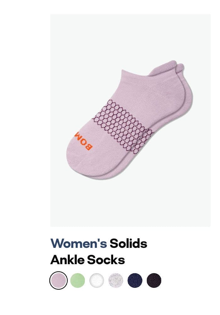 Women's Solids Ankle Socks