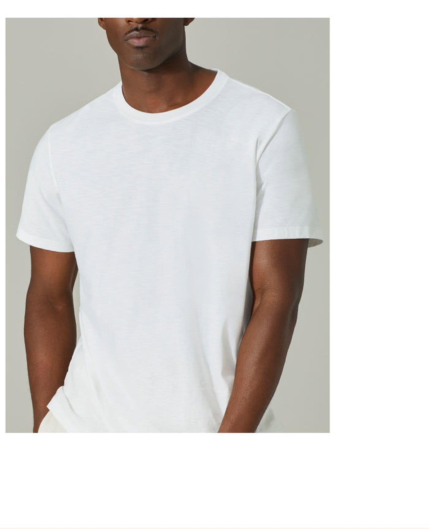 Men's Pima Cotton Crew Neck T-shirt