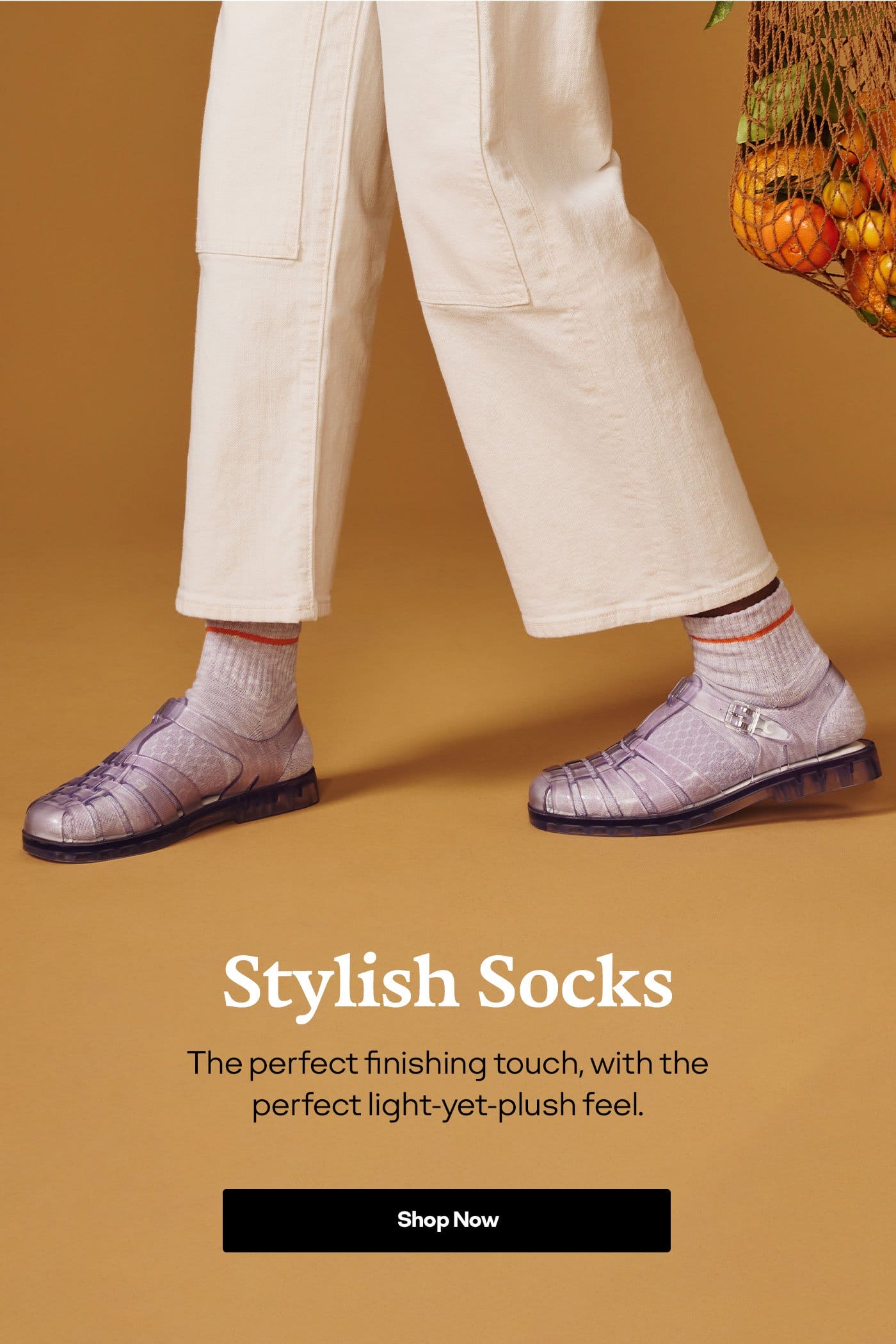 Stylish Socks | The perfect finishing touch, with the perfect light-yet-plush feel. | SHOP NOW