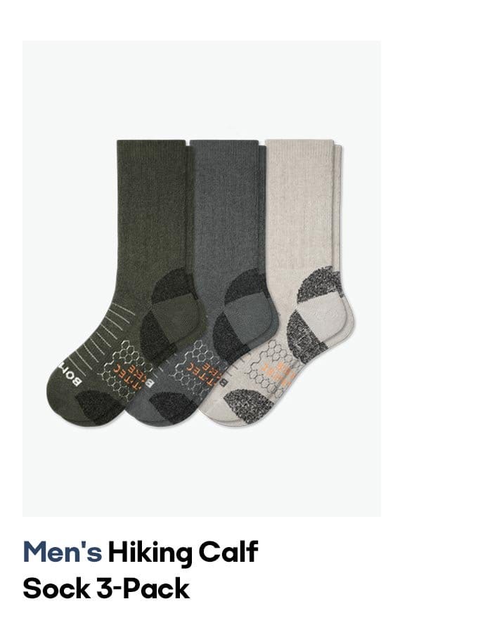 Men's Hiking Calf Sock 3-Pack