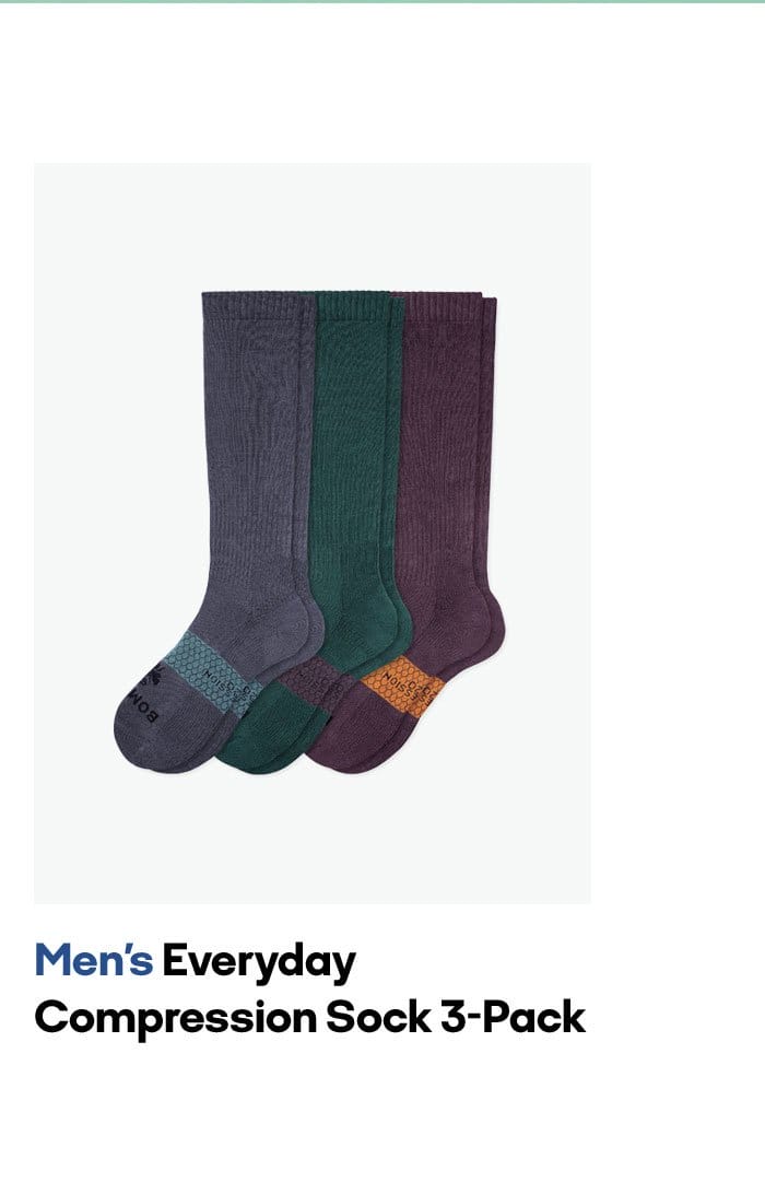 Men's Everyday Compression Sock 3-Pack