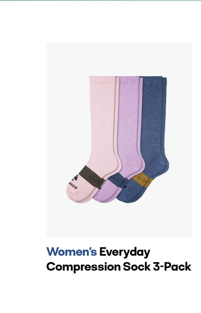 Women's Everyday Compression Sock 3-Pack